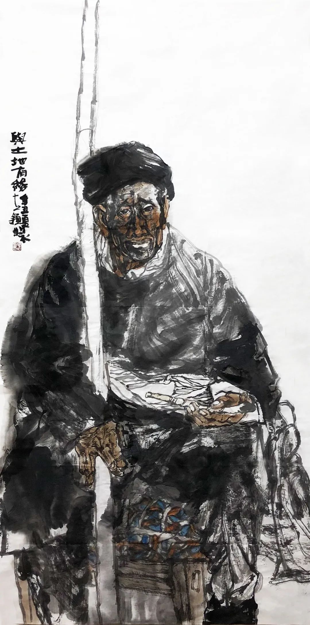 邹立颖·水墨人物画 | 兼具高超的造型能力与神态表达力，准确塑造出人物的内在情感