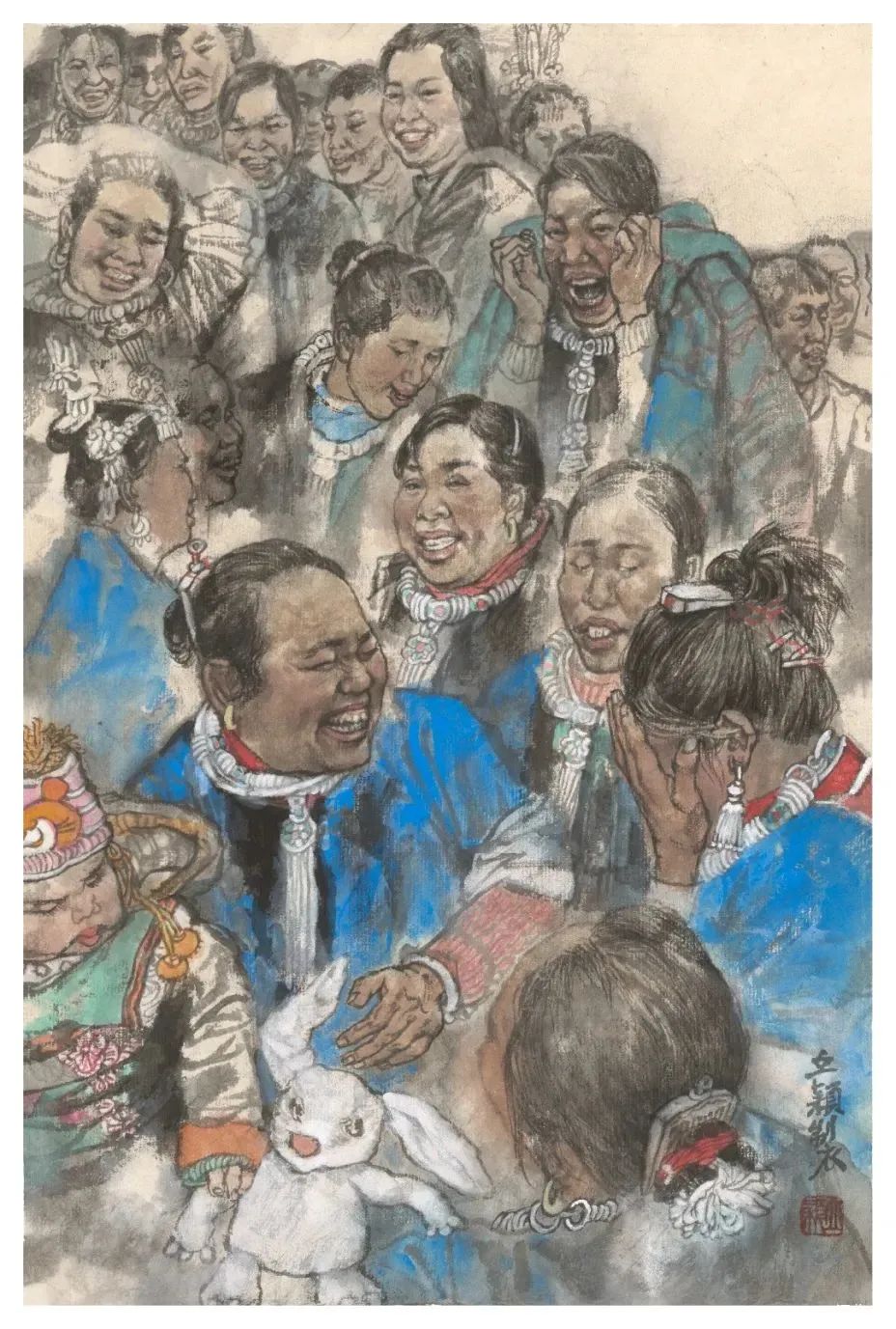 邹立颖·水墨人物画 | 兼具高超的造型能力与神态表达力，准确塑造出人物的内在情感