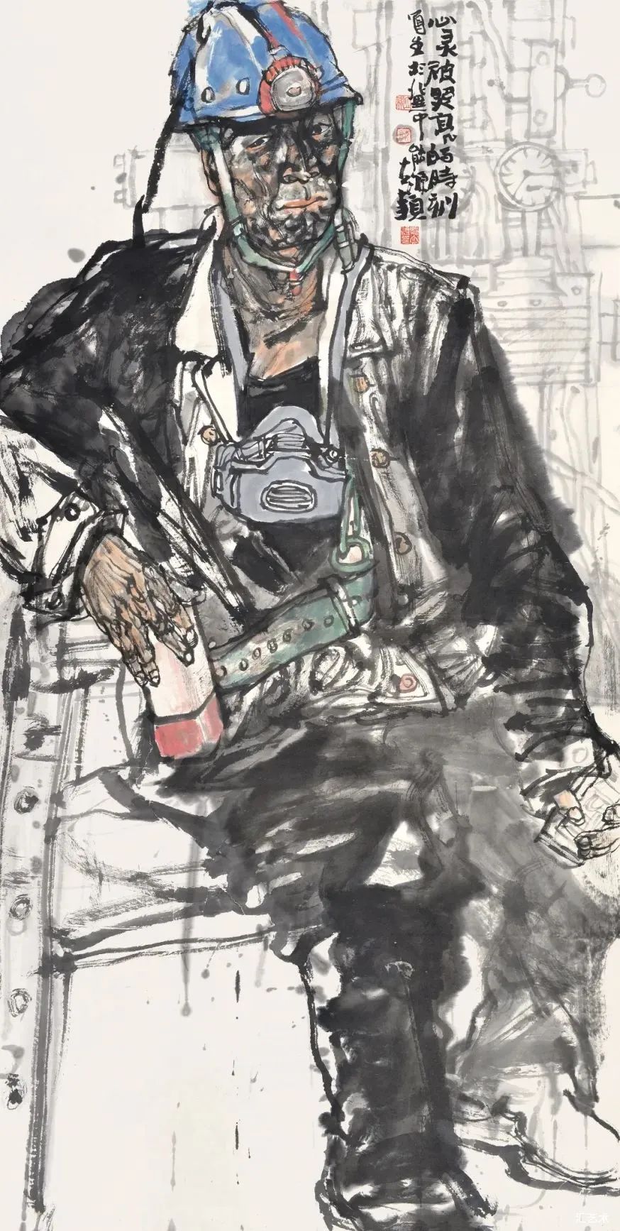 邹立颖·水墨人物画 | 兼具高超的造型能力与神态表达力，准确塑造出人物的内在情感