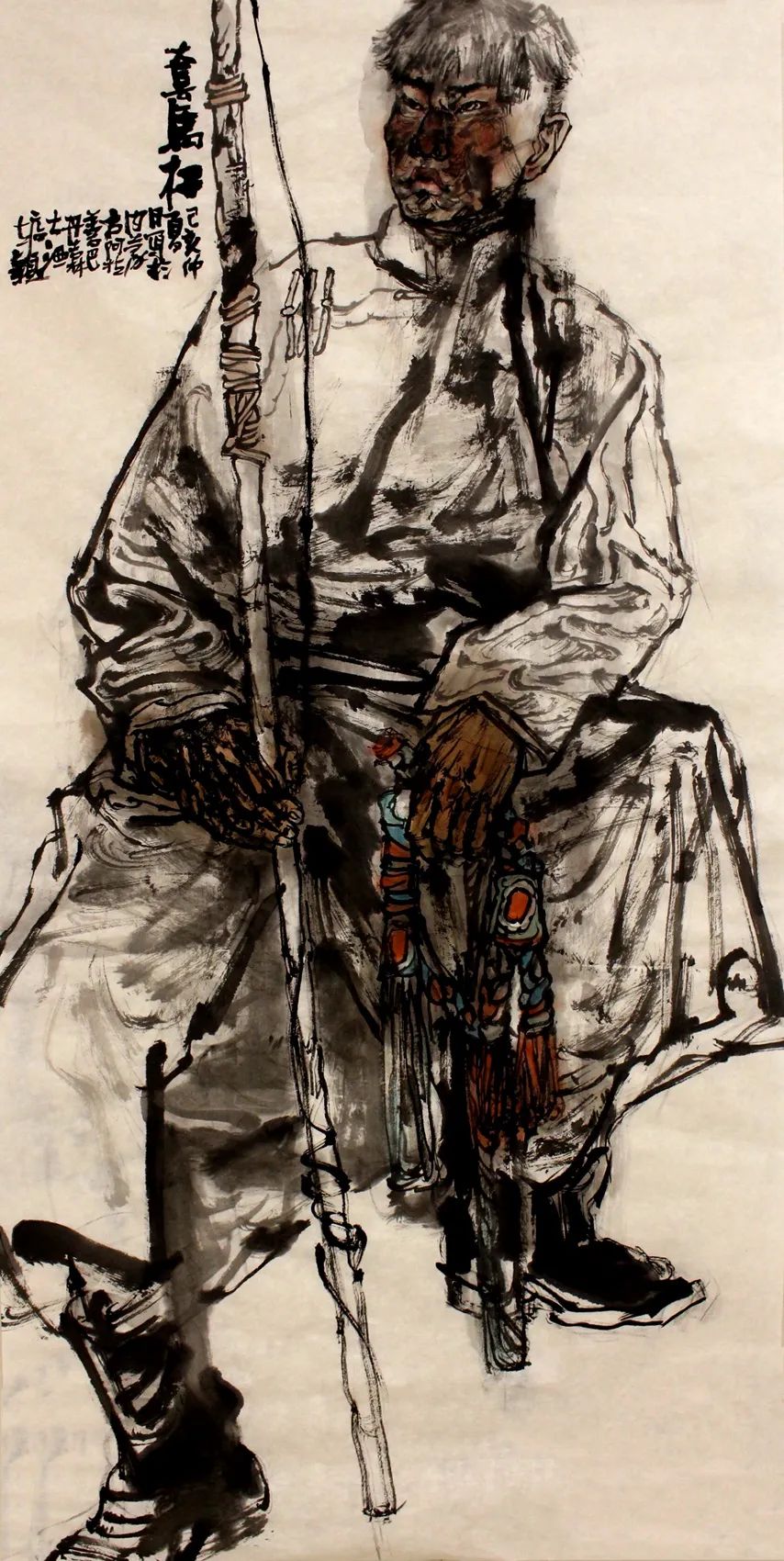 邹立颖·水墨人物画 | 兼具高超的造型能力与神态表达力，准确塑造出人物的内在情感