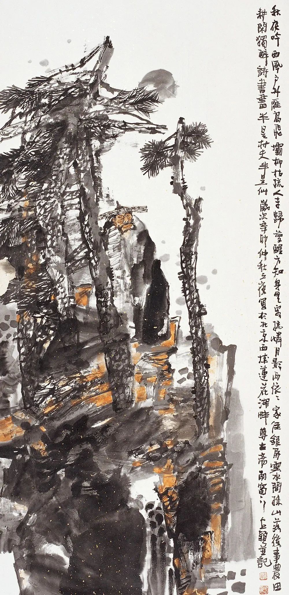 邹立颖·水墨人物画 | 兼具高超的造型能力与神态表达力，准确塑造出人物的内在情感
