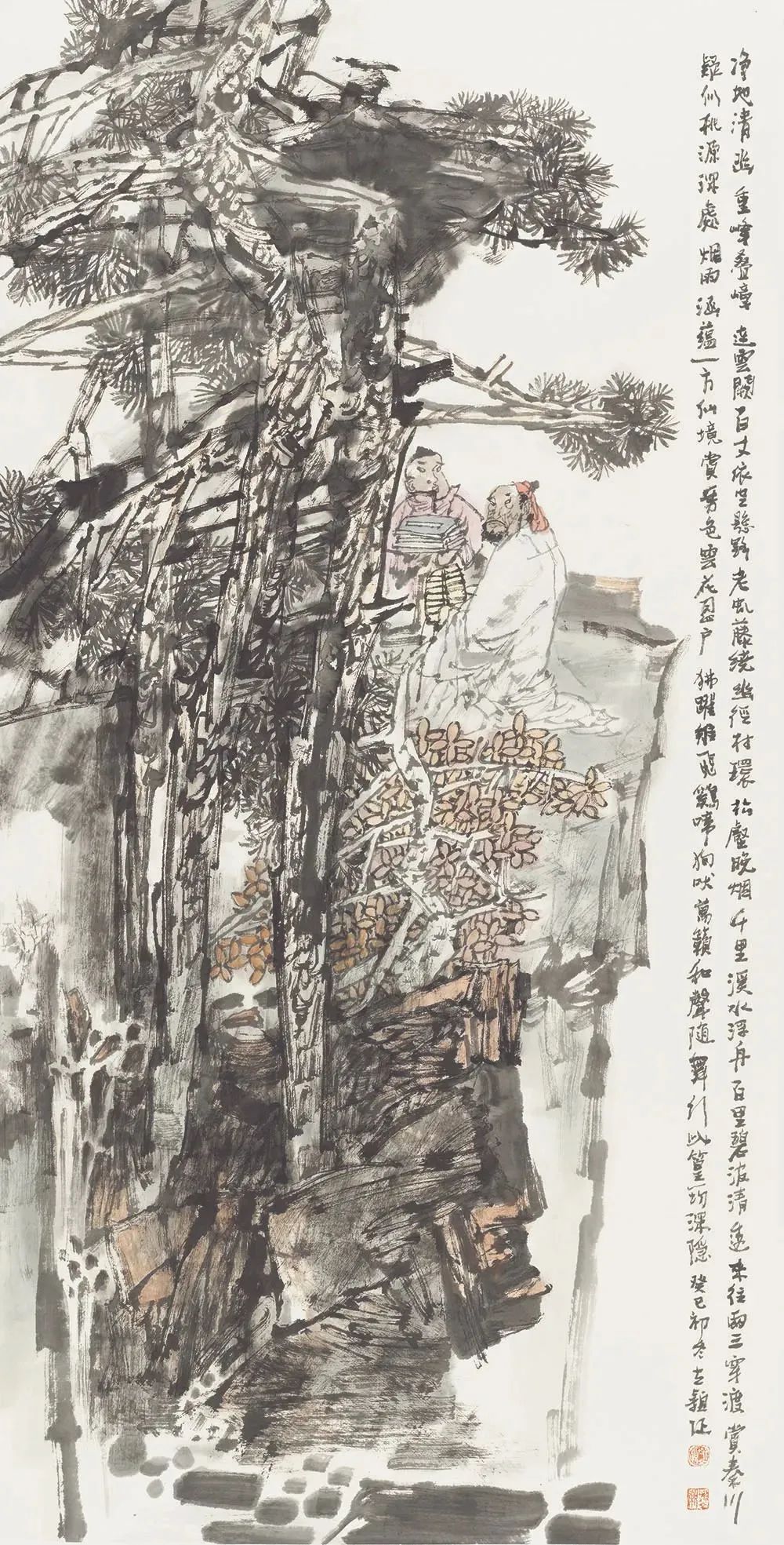 邹立颖·水墨人物画 | 兼具高超的造型能力与神态表达力，准确塑造出人物的内在情感