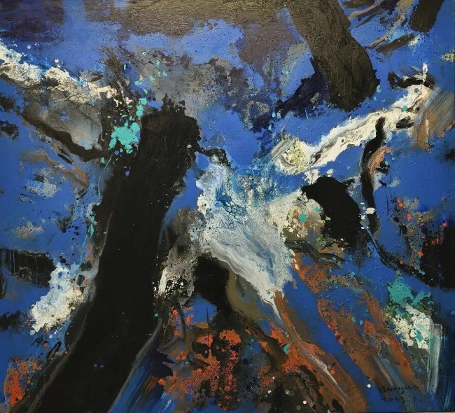 “大象有声——詹保国抽象艺术作品展”本周六将在威海开展
