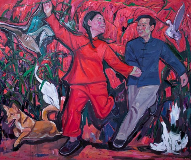 “楚韵芳华——首届湖北省女美术家作品展”在湖北省美术院美术馆开展，展期至3月23日