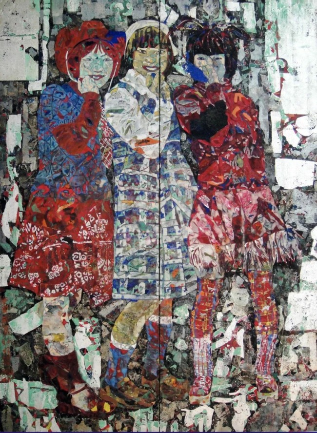 “楚韵芳华——首届湖北省女美术家作品展”在湖北省美术院美术馆开展，展期至3月23日