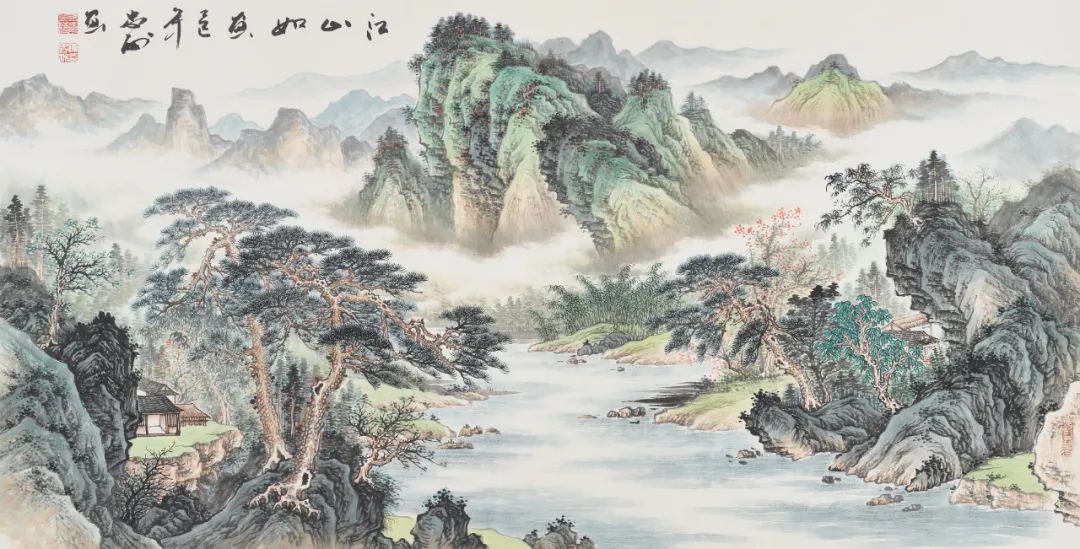 陈忠洲应邀参展，“博爱——纪念孙中山先生逝世100周年暨中国当代书画名家邀请展”将于4月1日在济南开展