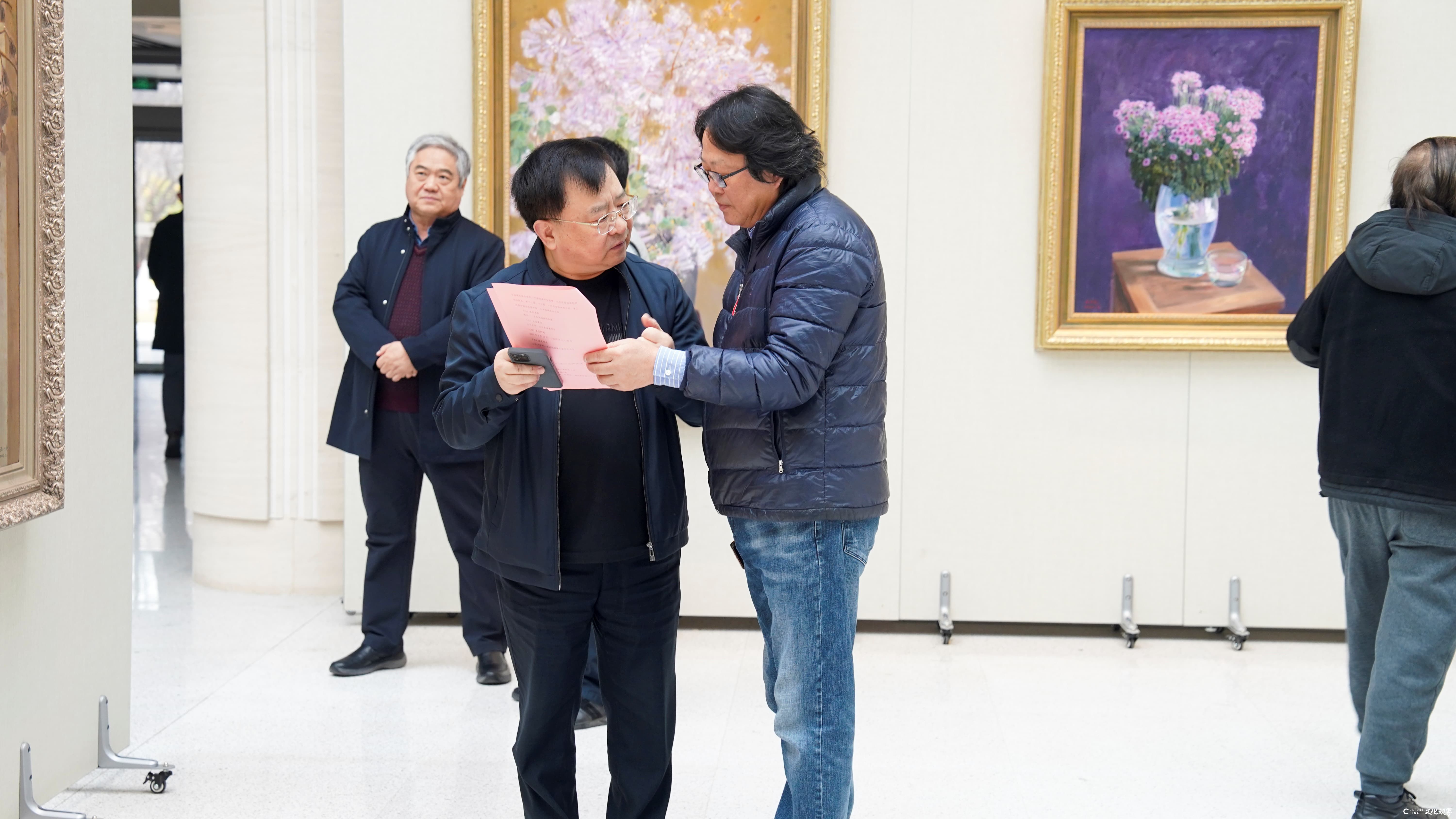 “看见——王力克油画作品展” 昨日在山东大学开幕