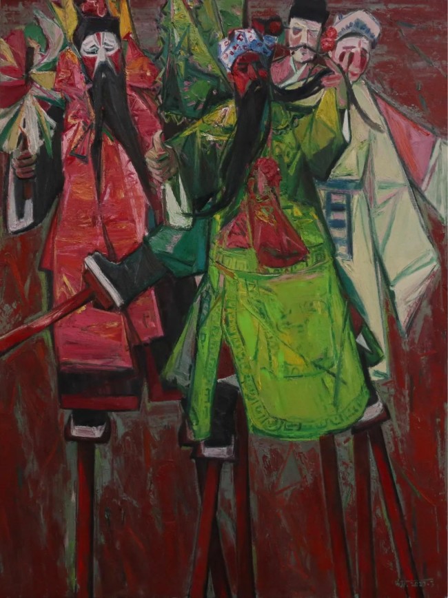【泉城油画学社】李佳佳 | 用饱蘸情感的画笔自由挥洒，作品充满灵动的气息