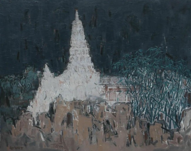 【泉城油画学社】李佳佳 | 用饱蘸情感的画笔自由挥洒，作品充满灵动的气息