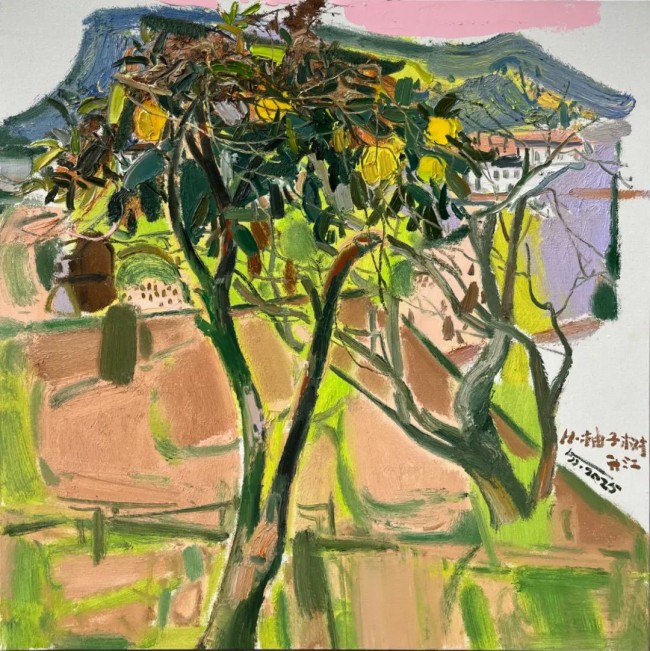 【泉城油画学社】李佳佳 | 用饱蘸情感的画笔自由挥洒，作品充满灵动的气息