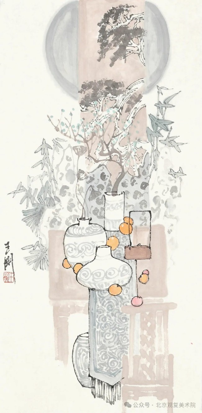 王刚应邀参展，“乙巳墨象——当代中国画笔墨语言探索展”5月10日将在京开展