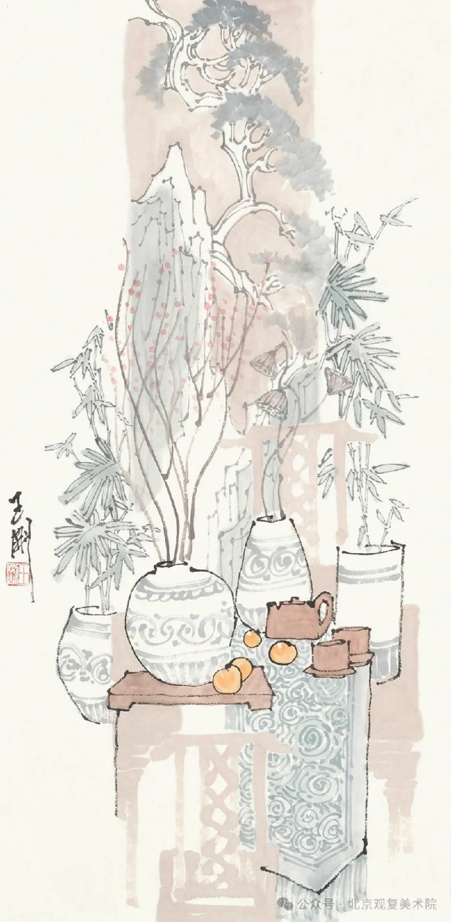 王刚应邀参展，“乙巳墨象——当代中国画笔墨语言探索展”5月10日将在京开展