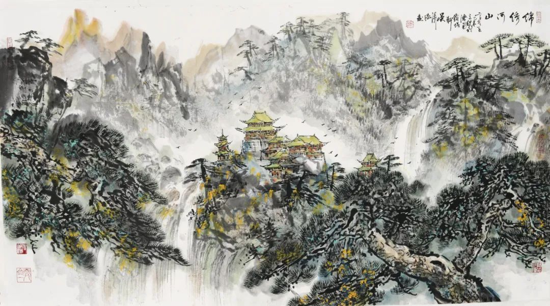 吴泽浩应邀参展，“博爱——纪念孙中山先生逝世100周年暨中国当代书画名家邀请展”将于4月1日在济南开展