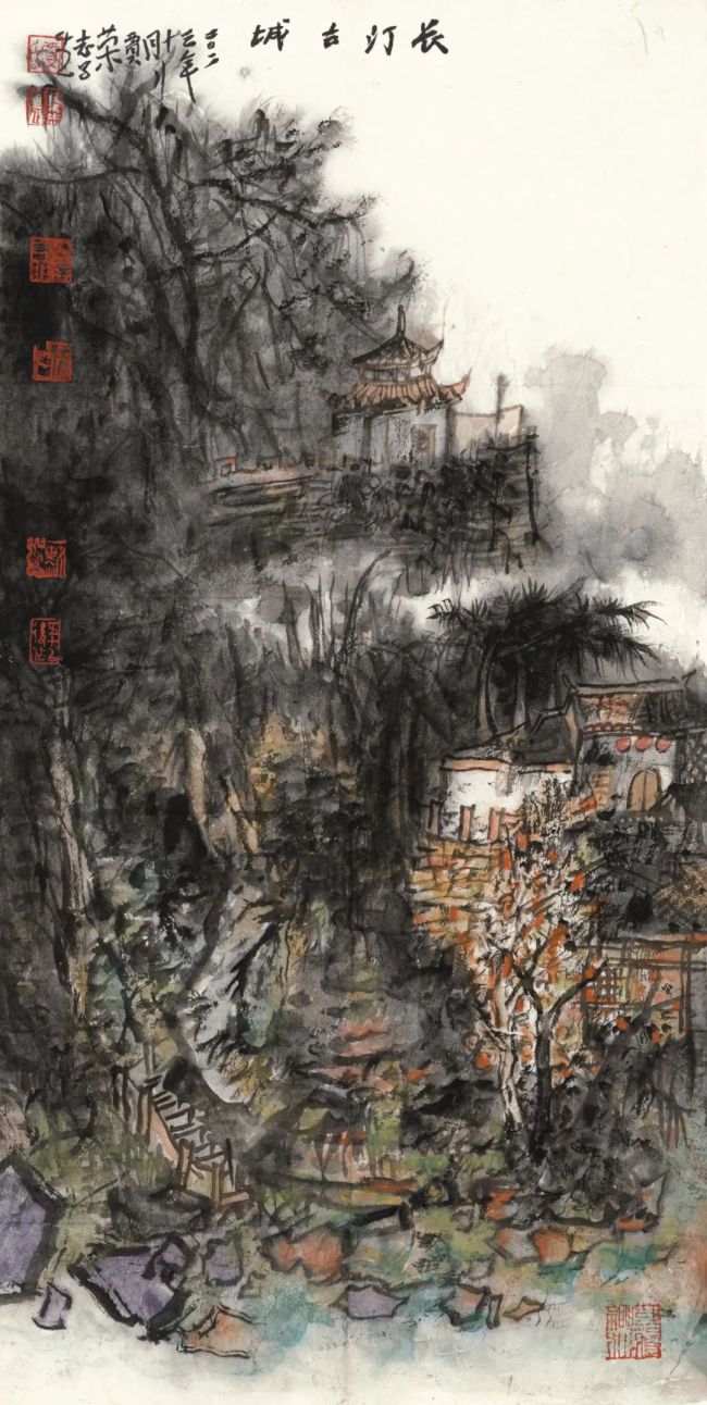 贾荣志·水墨画 | 让山水承载文化记忆，用田园寄托几多乡愁