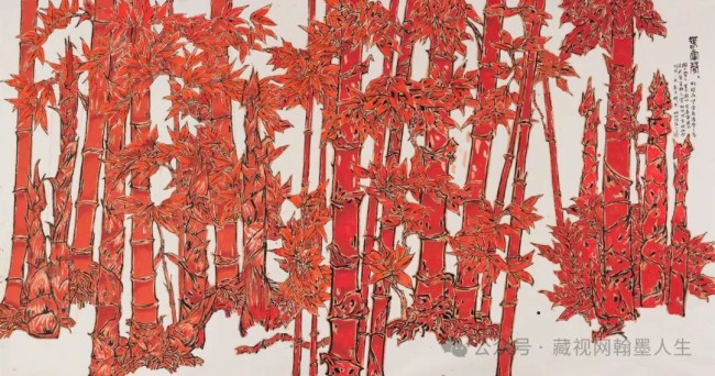 郭怡孮·《金色池塘》丨“极工”与“极写”结合，以“版画”效果表现花草“钢铁”般的生命力
