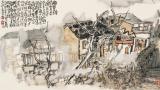 贾荣志·水墨画 | 让山水承载文化记忆，用田园寄托几多乡愁
