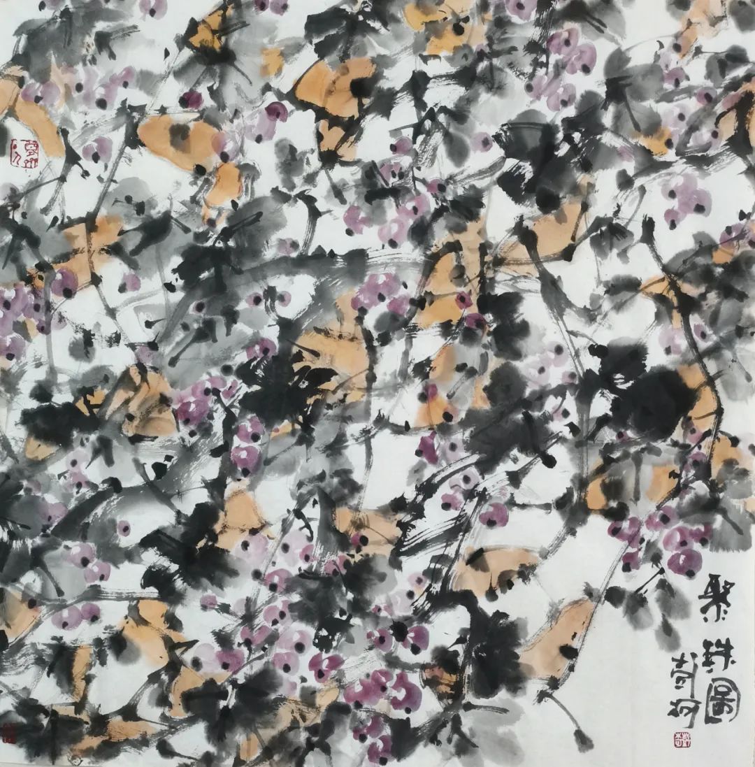 “象外之境——2025中国当代书画名家逸品鉴赏”丨彭柯：繁花锦簇间彰显蓬勃向上的生命力量