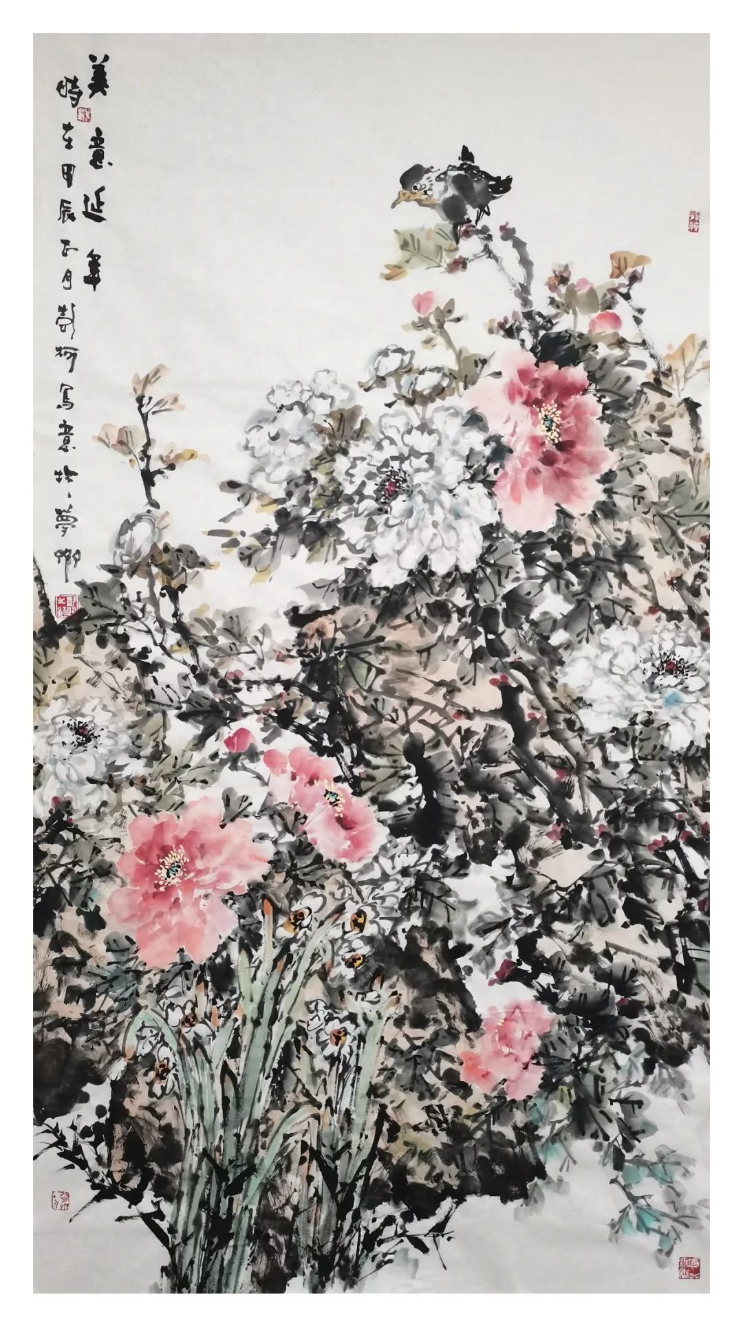“象外之境——2025中国当代书画名家逸品鉴赏”丨彭柯：繁花锦簇间彰显蓬勃向上的生命力量