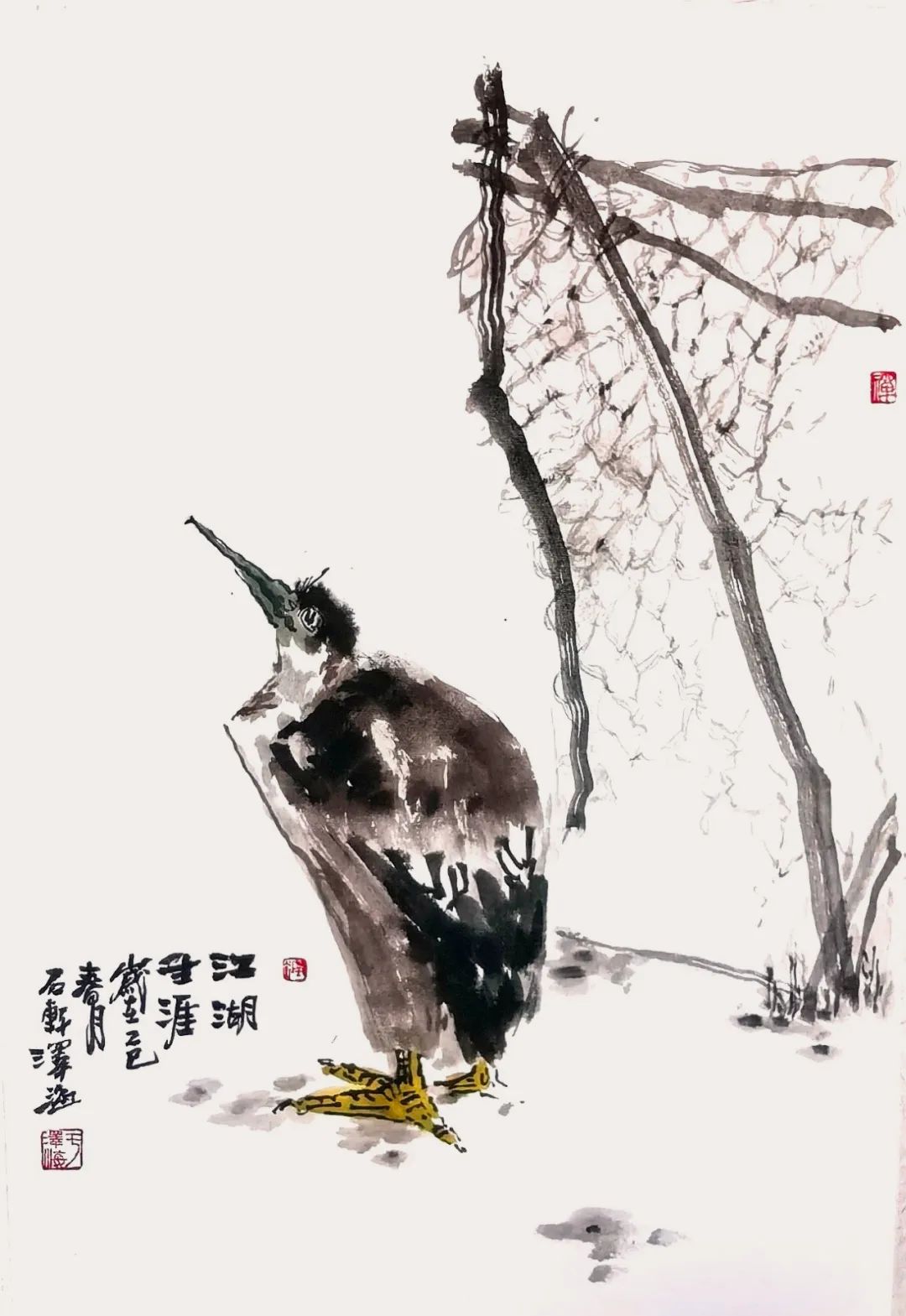 于泽海应邀参展，“博爱——纪念孙中山先生逝世100周年暨中国当代书画名家邀请展”将于4月1日在济南开展