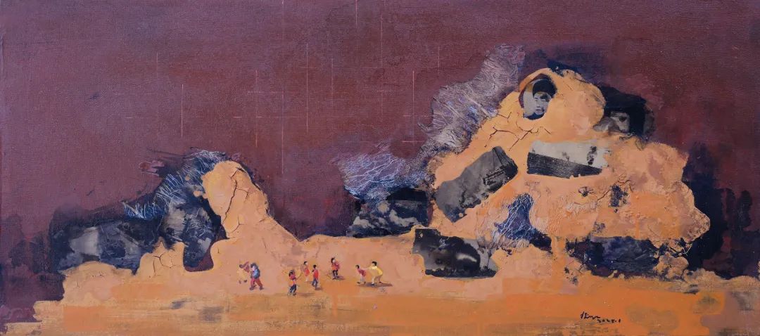 【70油画公社】“裂变——张振江实验绘画作品展”明日将在广州美术学院开展