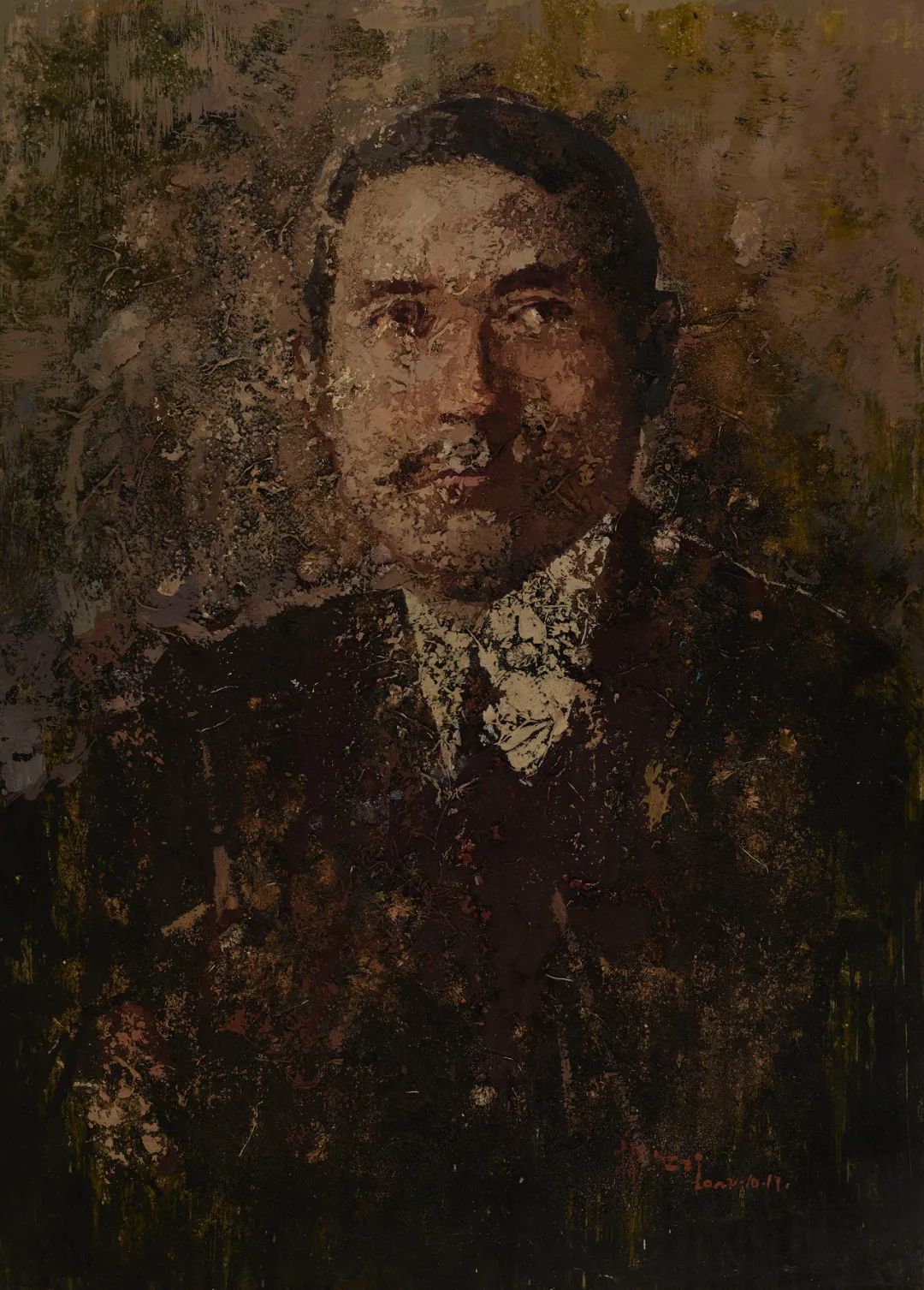 【70油画公社】“裂变——张振江实验绘画作品展”明日将在广州美术学院开展