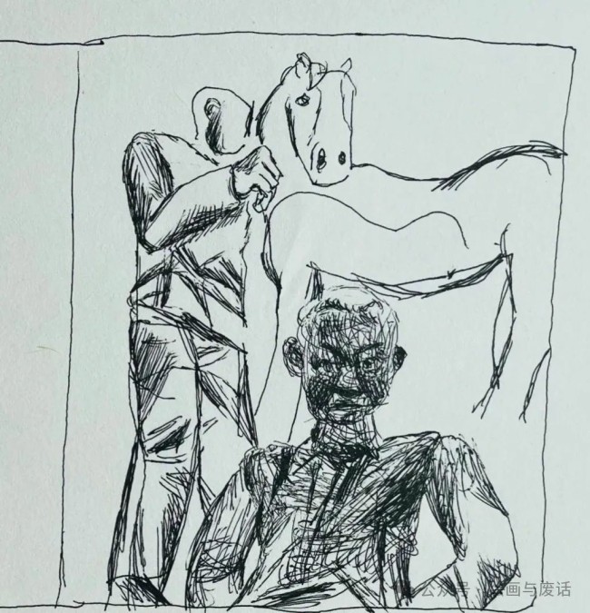 赵培智·人物画丨绘于抽象与具象之间，通过敏锐的笔触直视人心