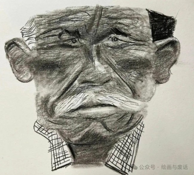 赵培智·人物画丨绘于抽象与具象之间，通过敏锐的笔触直视人心