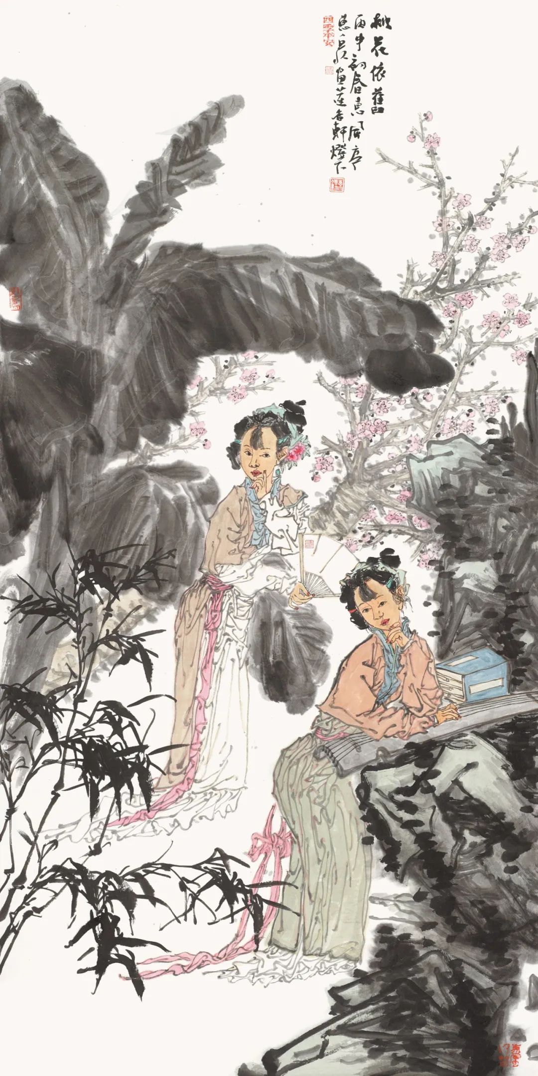 徐惠泉·彩墨人物画 | 将人物自然地融入山水之中，构建出内在的精神链接