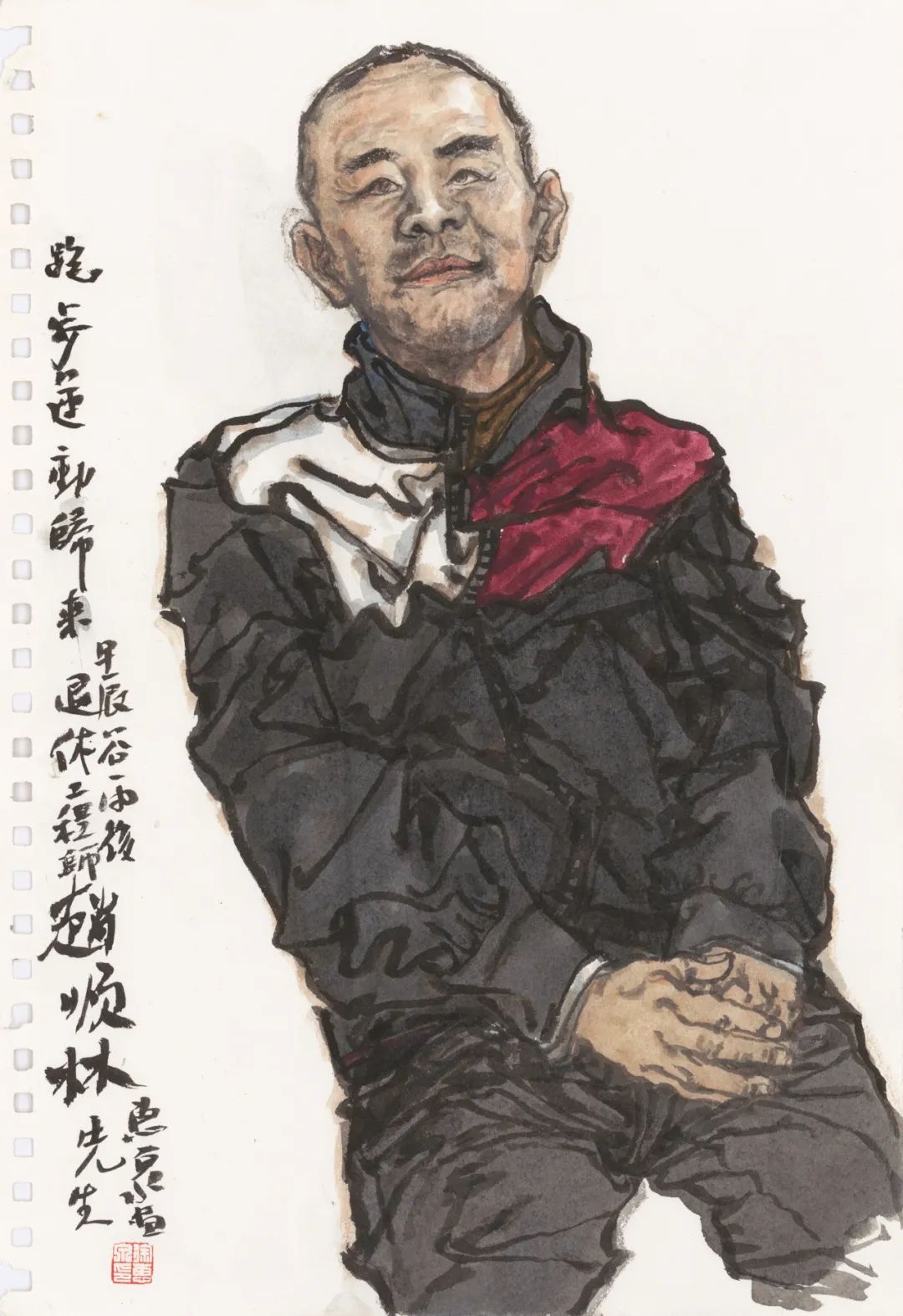 徐惠泉·彩墨人物画 | 将人物自然地融入山水之中，构建出内在的精神链接