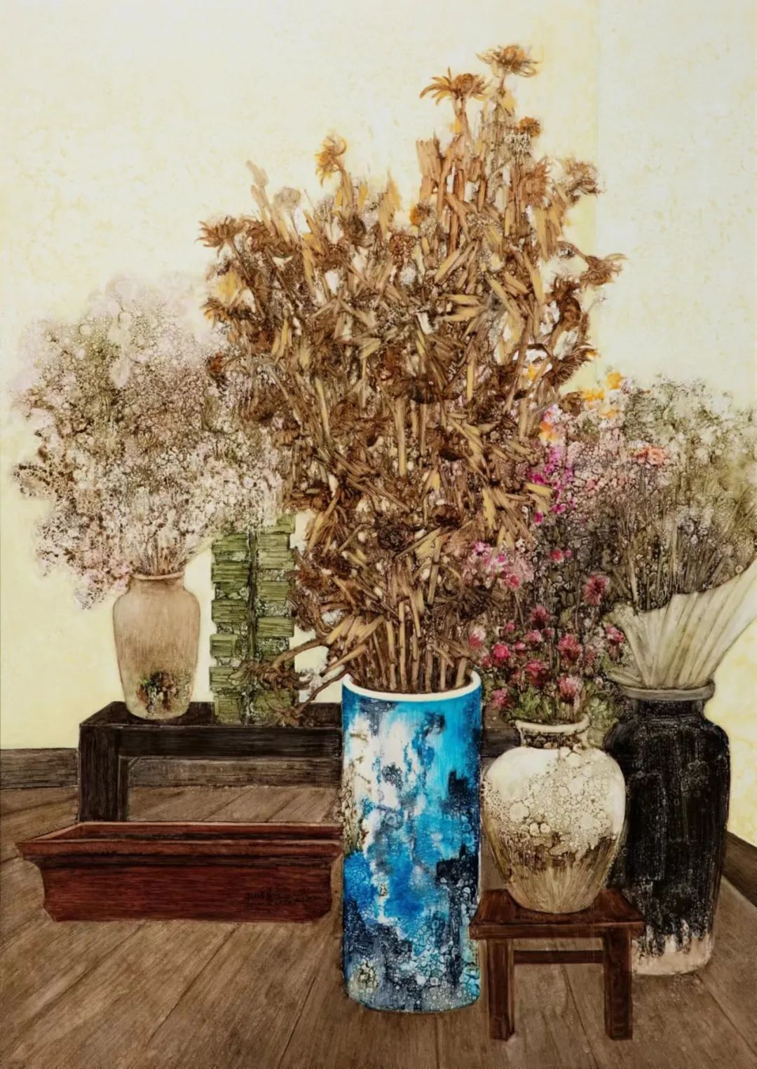 孙全义应邀参展，“触境（回顾与展望）——宁夏油画十一人联展”在银川展出