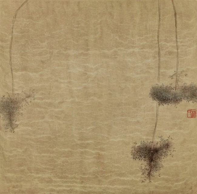 情申申·映像——林俊龙、李淑华、林任菁艺术之家中国画作品展丨林任菁：一草一木皆心境