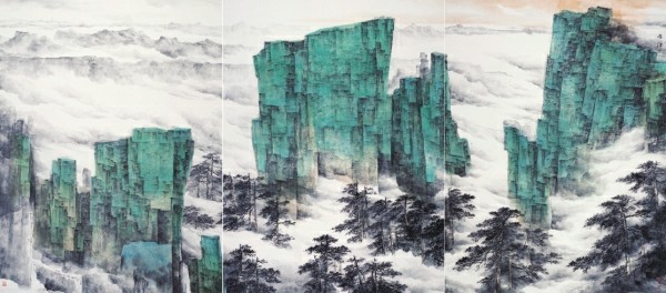 刘万鸣：旷小津在传统中寻找现代艺术“密码”，奏响“南韵北骨”的山水交响