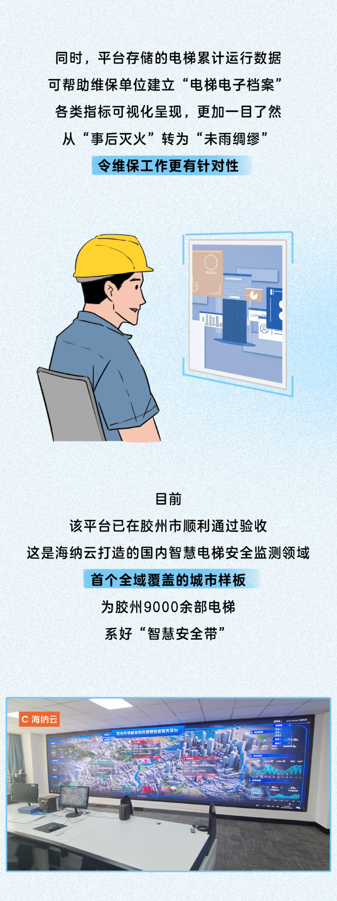 ai新方案  “梯”升安全感——“海纳云”智慧电梯安全监管保障体系上线