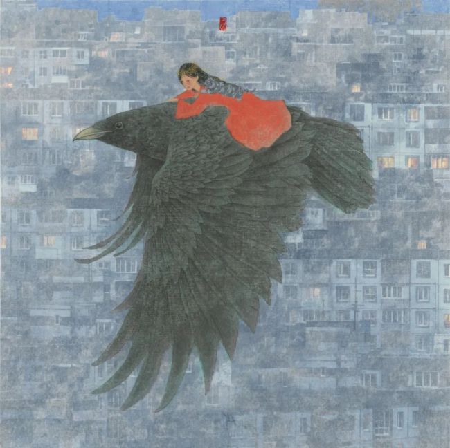 “花隐若虚——莫睿花鸟画作品展”明日在京开展