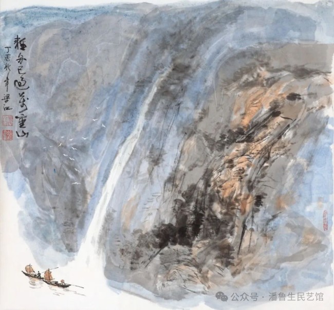 潘鲁生 | 梁江以意象精神的自由之笔解构物象，又在水墨中塑造东方的诗性意境