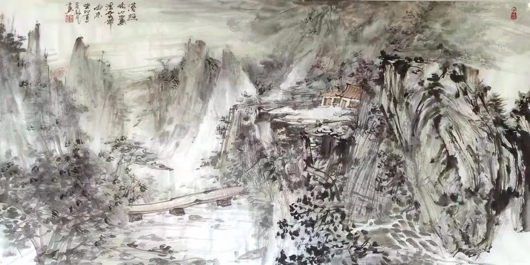 吴毅民应邀参展，“博爱——纪念孙中山先生逝世100周年暨中国当代书画名家邀请展”将于4月1日在济南开展