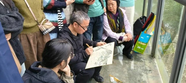 3月20日前可报名——党震应邀担任导师的“途画大理·山水圈第四期写生公益班”开启学员招募