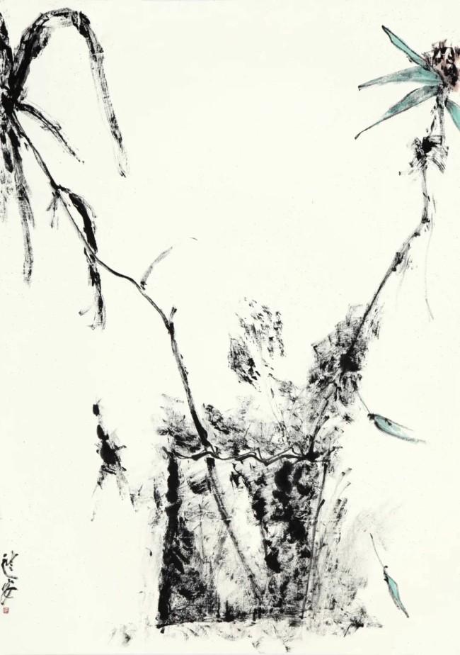 乙巳之约——阿敏谈艺录·首届中国水墨邀请展 | 刘进安：以大范围的墨色传达新的文化感悟