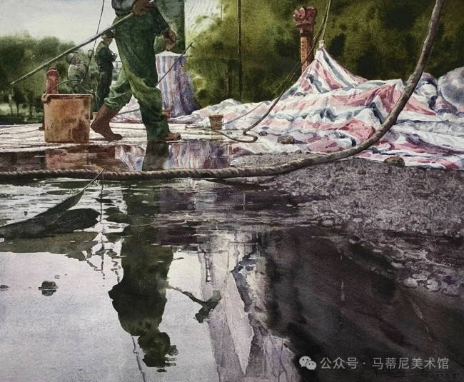 何万太 | 水色润心迹，画心亦画情