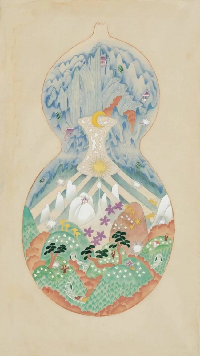 岳一川丨对传统山水进行解构与重构，展现对时空、社会和人类的思考