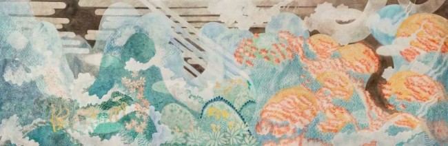 岳一川丨对传统山水进行解构与重构，展现对时空、社会和人类的思考