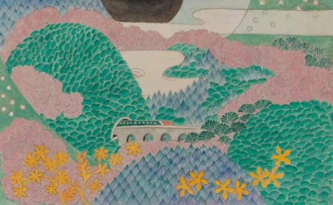 岳一川丨对传统山水进行解构与重构，展现对时空、社会和人类的思考