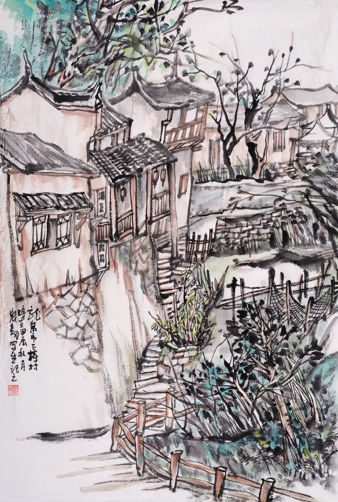 张剑·山水画 | 巧妙地运用综合技法，将天地灵气与山川神意相融合而化为无迹