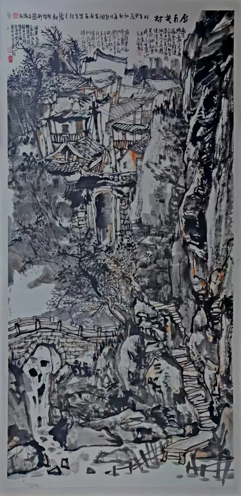张剑·山水画 | 巧妙地运用综合技法，将天地灵气与山川神意相融合而化为无迹