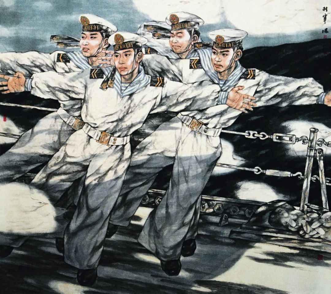 墨浪淘沙——王利军的海魂与笔魄
