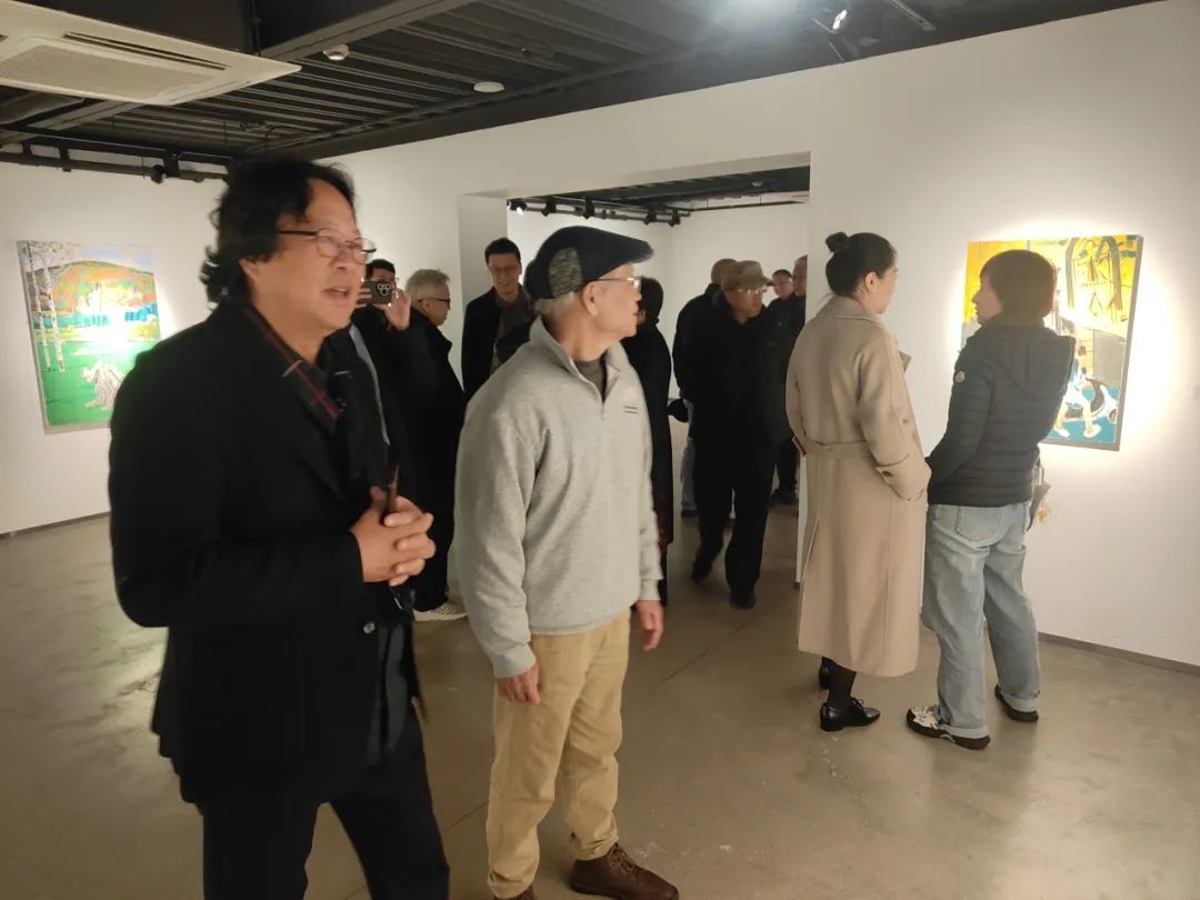 “从序曲到续曲——孙浩绘画作品展”昨日在上海开展