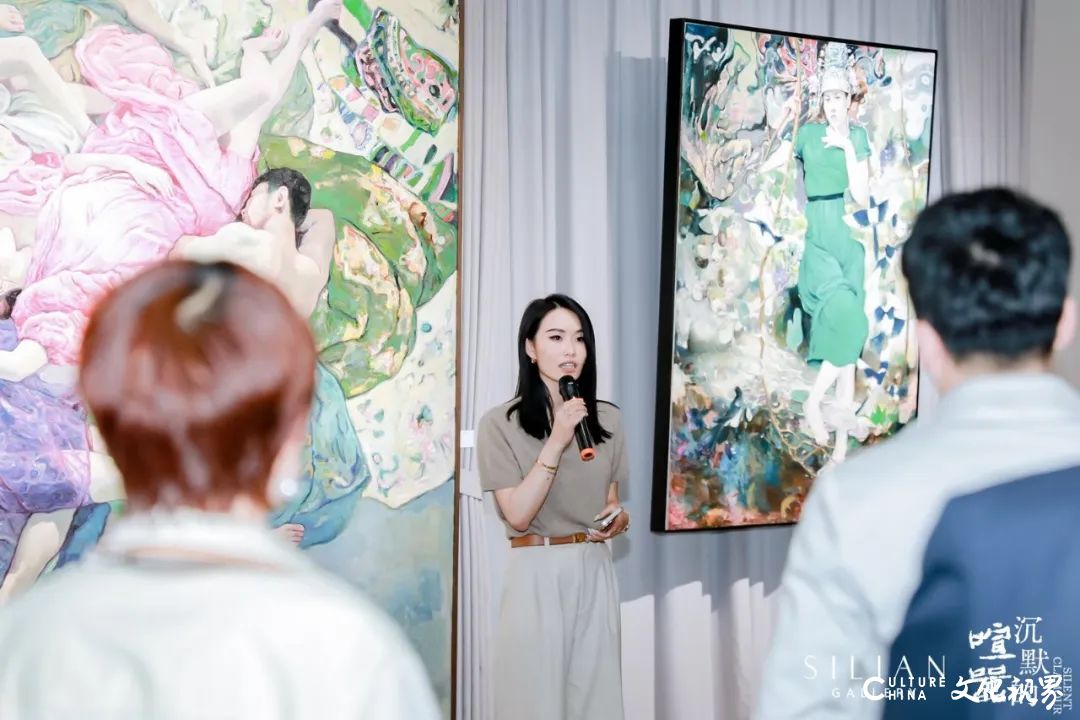“沉默的喧嚣——戴平均个展”昨日在广州开展
