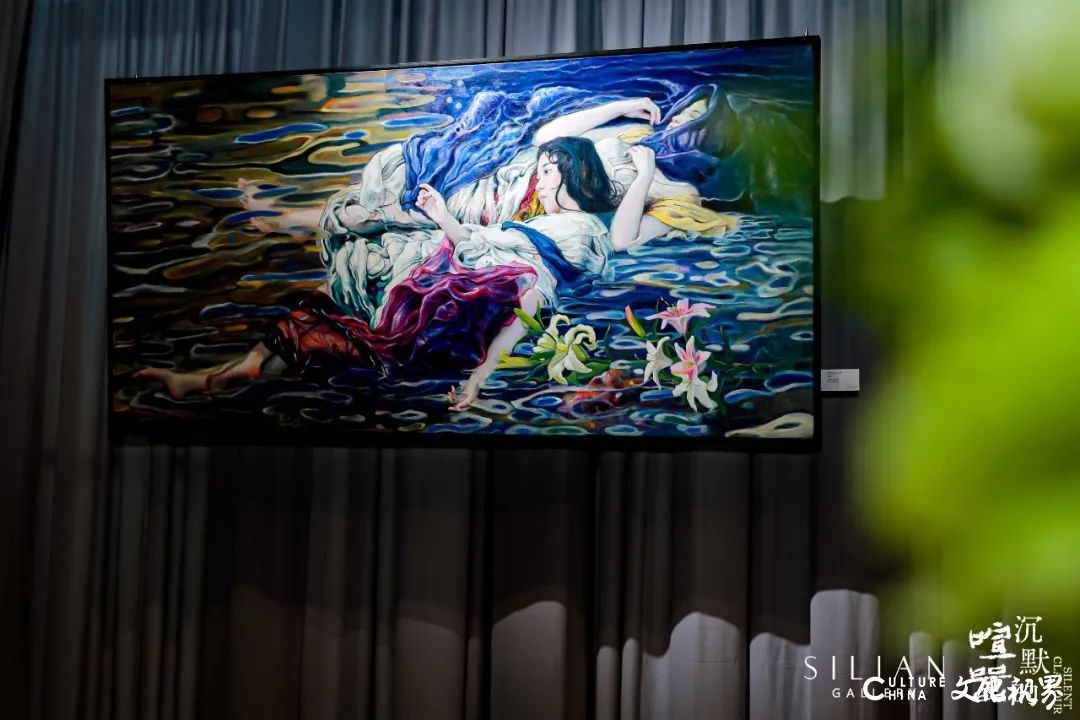 “沉默的喧嚣——戴平均个展”昨日在广州开展