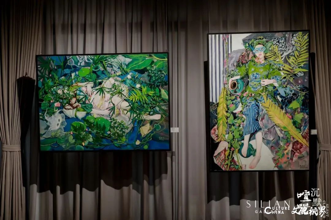 “沉默的喧嚣——戴平均个展”昨日在广州开展
