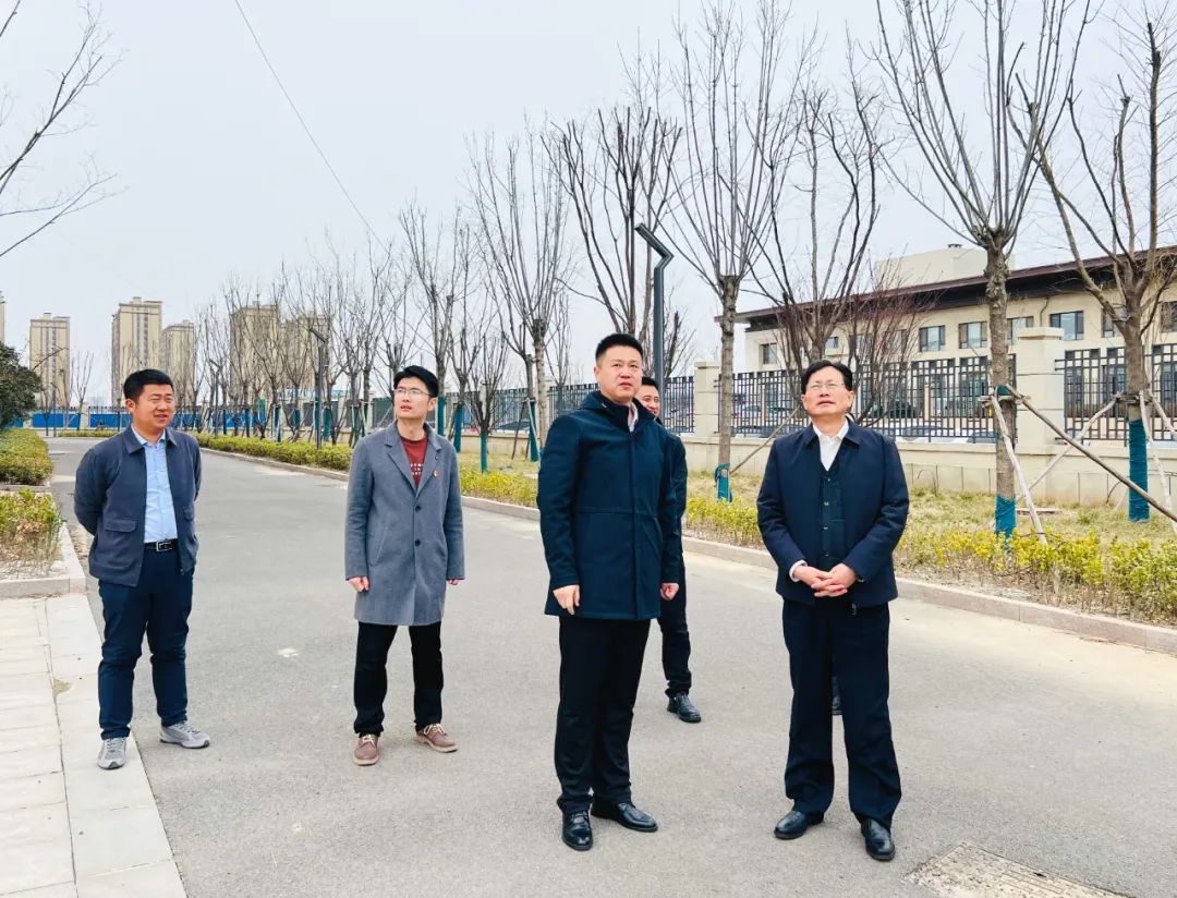 山师大基础教育集团总校长苗禾鸣到山师中铁实验学校调研指导